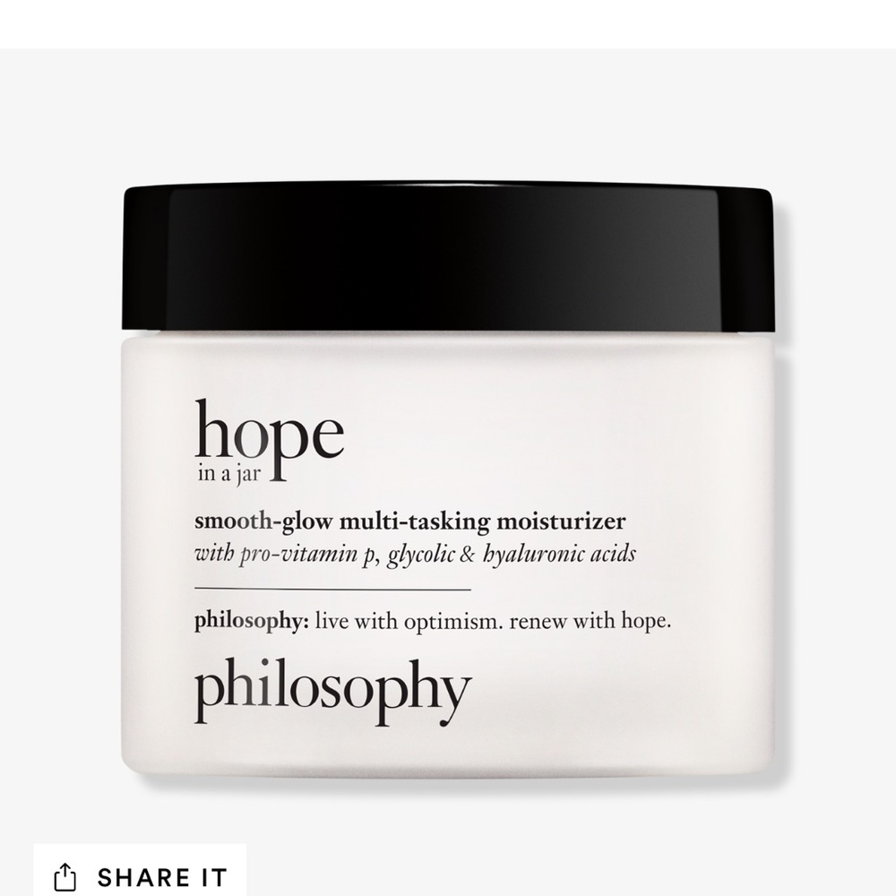 Philosophy Hope In A Jar Smooth Glow Multitasking Moisturizer - 4oz